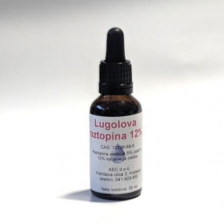 Lugolova raztopina 5% - 30ml